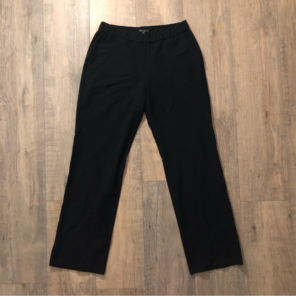 Eileen Fisher - Straight Leg Lounge Wear Style Pants